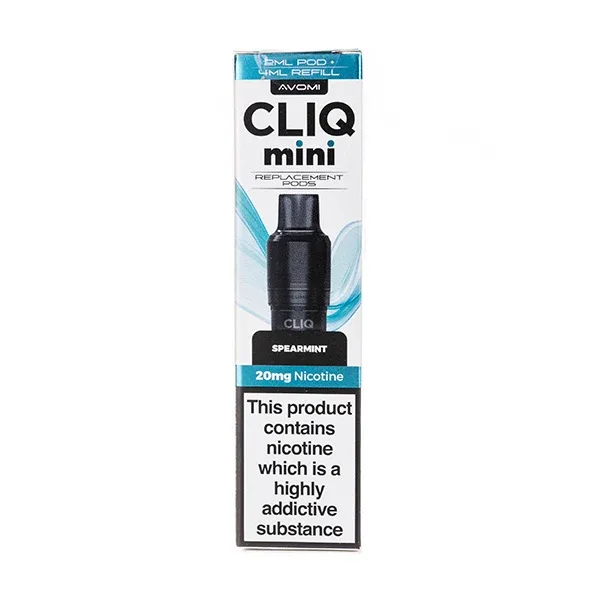 Spearmint Cliq Mini Prefilled Pod + Refill by Avomi