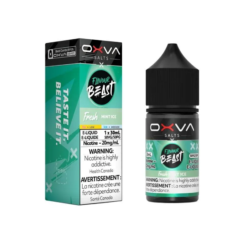 OXVA x Flavour Beast Salt Nic - Fresh Mint Ice