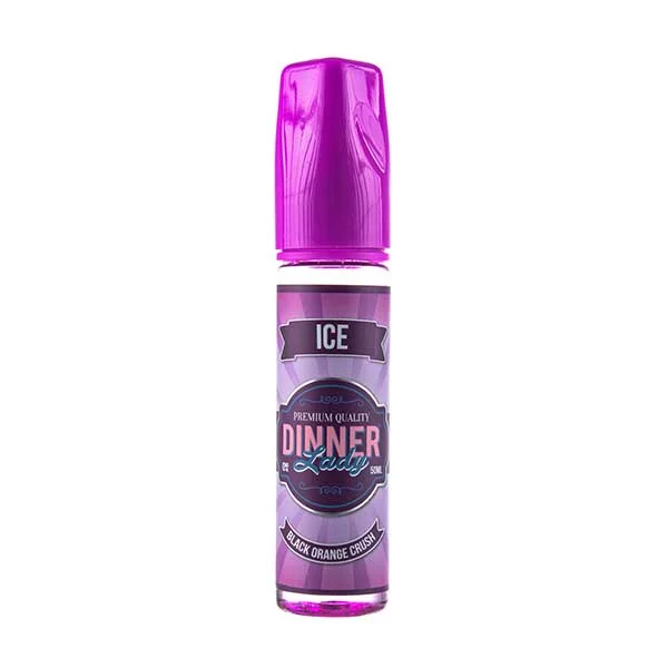 Black Orange Crush 50ml Shortfill E-Liquid by Dinner Lady
