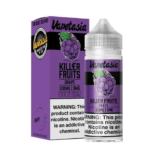 Grape E-Liquid By Vapetasia Killer Fruits NTN