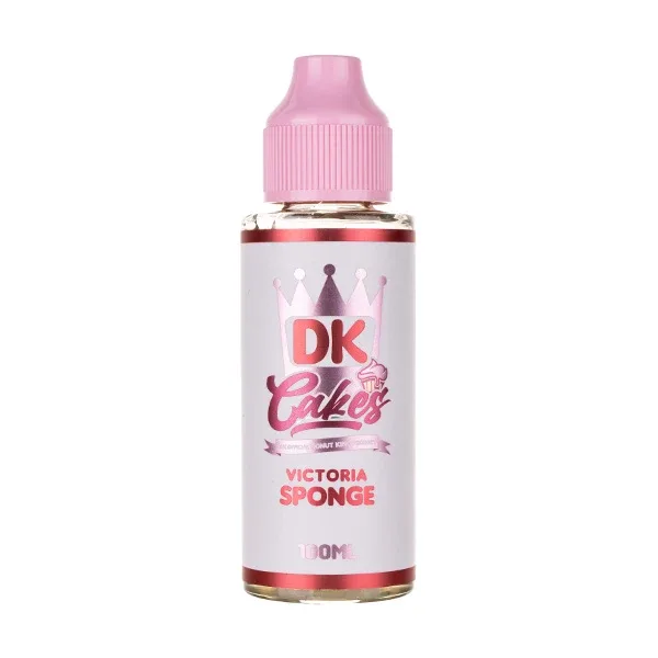 Victoria Sponge Shortfill E-Liquid by Donut King Cake