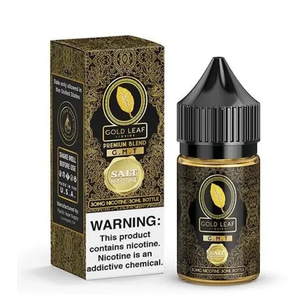 G.M.T Gold Leaf Salts 30mL