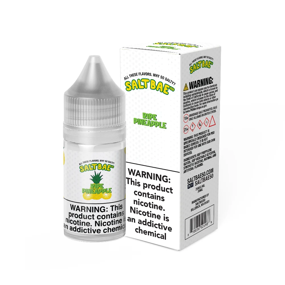 Ripe Pineapple Salt Bae 50 Salts 30mL