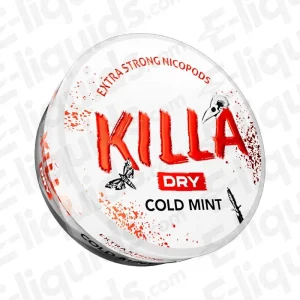 Killa Exclusive Dry Cold Mint Nicotine Pouch