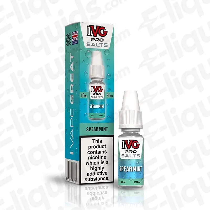 IVG Pro Spearmint Nic Salt - Image 2