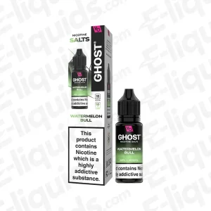 Vapes Bars Ghost Watermelon Bull Nic Salt
