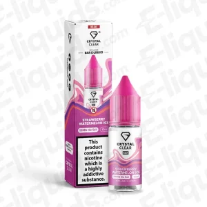 Crystal Clear Strawberry Watermelon Ice Nic Salt