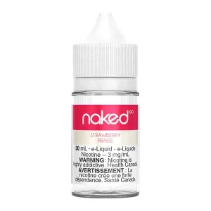 Naked100 Freebase E-Liquid - Strawberry 30ml