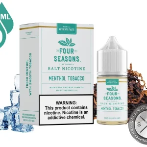 Menthol Tobacco By Four Seasons Salt Nicotine 30ml