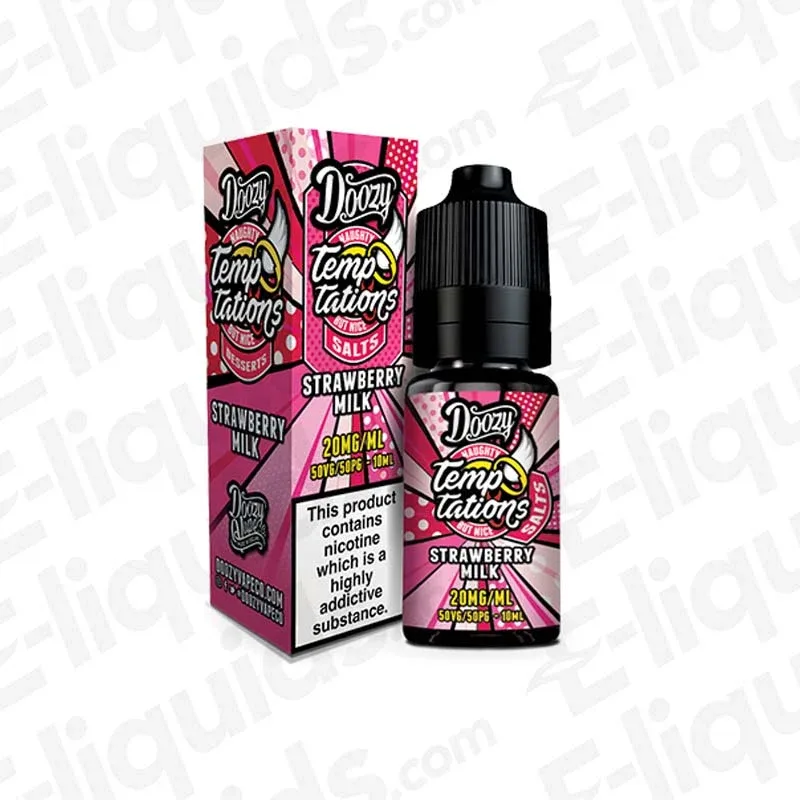 Doozy Vape Co Strawberry Milk Nic Salt