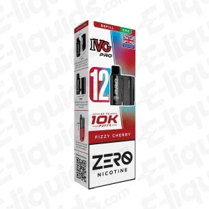 IVG Pro 12 0mg Fizzy Cherry Prefilled Pod