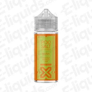 Pod Salt Nexus Orange Mango Lime 100ml Shortfill Vape Juice