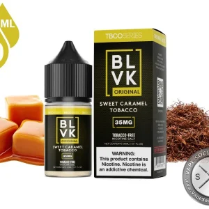 Sweet Caramel Tobacco BLVK ORIGINAL SALT 30ml