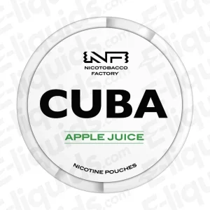 CUBA White Apple Juice Nicotine Pouches