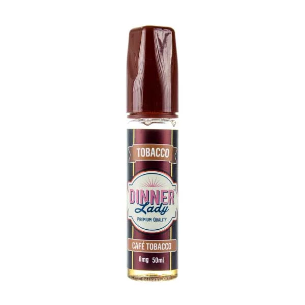 Cafe Tobacco 50ml Shortfill E-Liquid by Dinner Lady