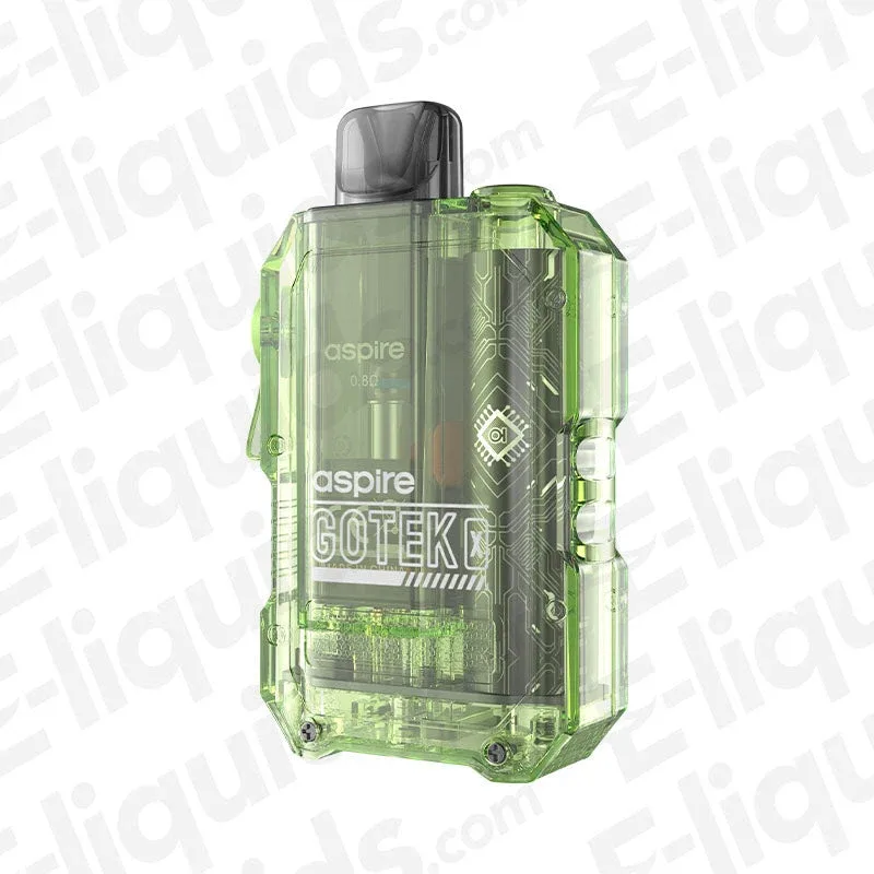 Aspire Gotek X Translucent Green Pod Kit - Image 2