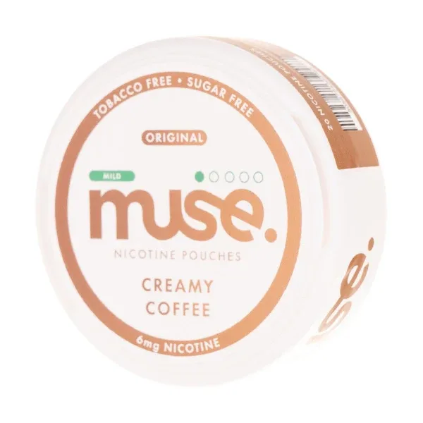 Creamy Coffee Nicotine Pouches by Muse - Image 2