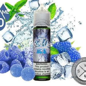 Blue Raspberry Ice By Juice Roll Upz Ice 60ml