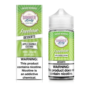 Apple Crumble Custard - Dinner Lady - 100mL