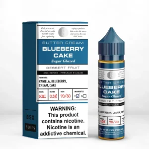 BSX Vapor Salt Nic E-Liquid - Blueberry Cake - 30ml