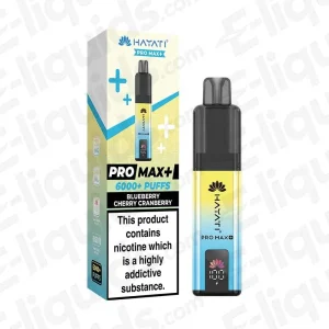 Hayati Pro Max 6K Blue Razz Cherry Prefilled Pod Kit