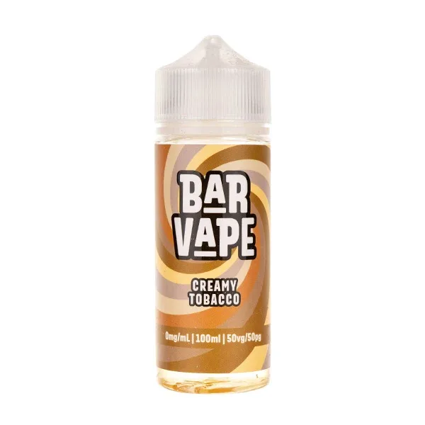 Creamy Tobacco 100ml (50/50) Shortfill E-Liquid by Bar Vape