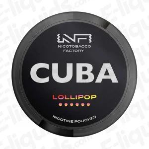 CUBA Black Lollipop Nicotine Pouches