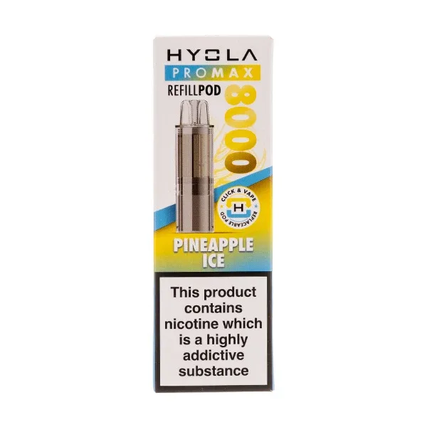 Pineapple Ice Pro Max 8000 Prefilled Pod + Refill by Hyola