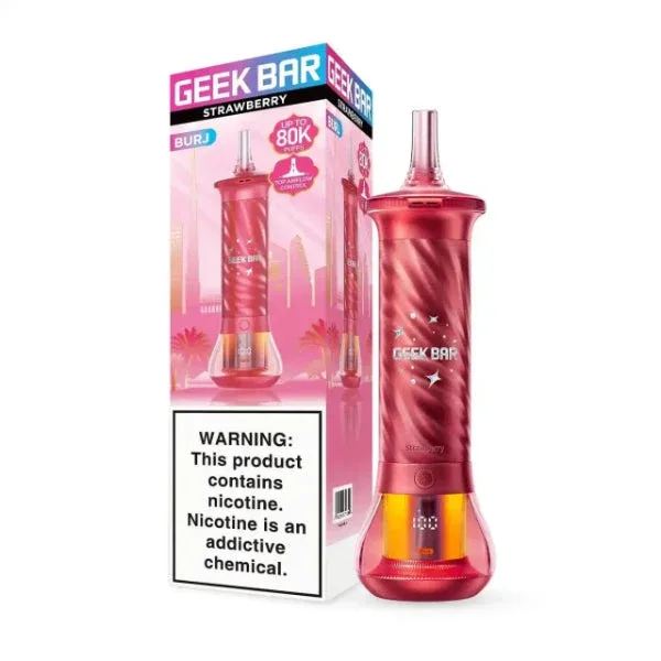 Geek Bar Burj 80,000 Puffs Shisha Disposable - Image 2