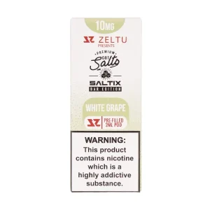 White Grape X3 Got Salts Saltix Prefilled Pods by Zeltu