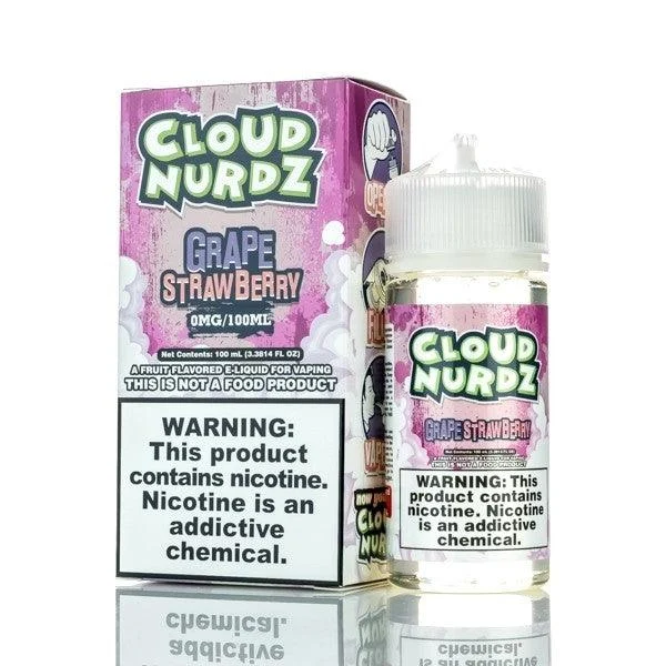 Grape Strawberry by Cloud Nurdz E-Liquid - 100mL