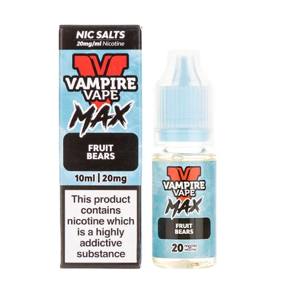 Fruit Bears Nic Salt E-Liquid by Vampire Vape Max - Image 2