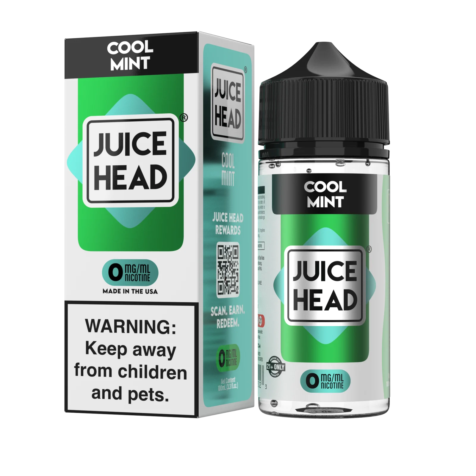 Juice Head Cool Mint eJuice
