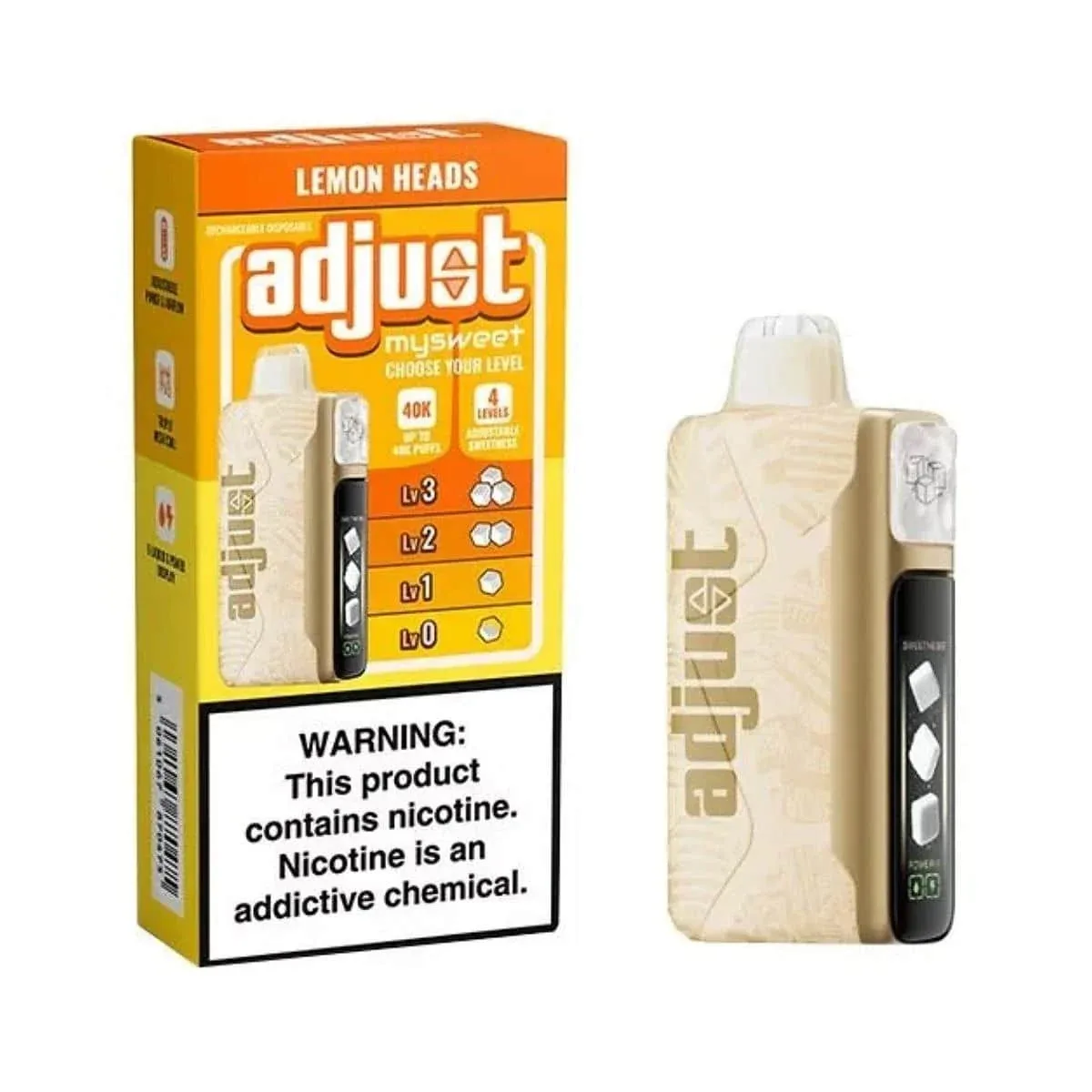 Adjust MySweet 40k 5% Rechargeable Disposable - Image 2