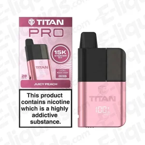 Titan Pro Juicy Peach Prefilled Pod Kit