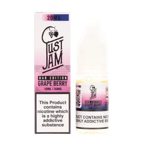 Grape Berry Nic Salt E-Liquid by Just Jam Bar Edition