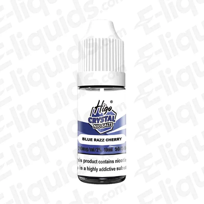Higo Blue Razz Cherry Crystal Nic Salt - Image 2