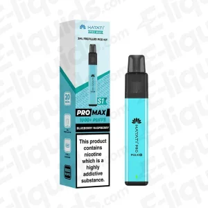 Hayati Pro Max S1 Blueberry Raspberry Prefilled Pod Kit