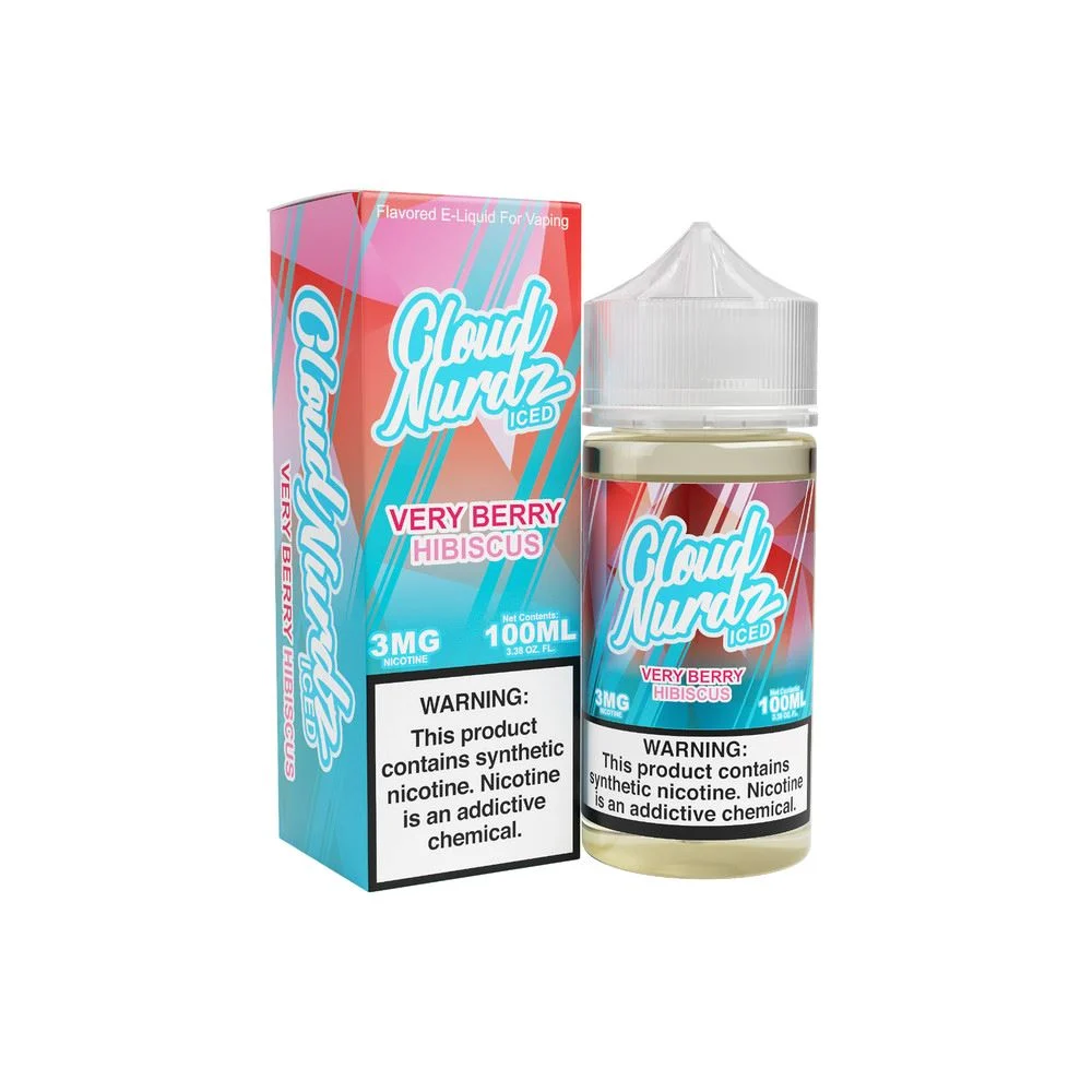 Very Berry Hibiscus Iced Cloud Nurdz TFN 100mL