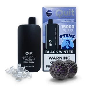 Quit Steve Will Do It Cuvie Glaze 15,000 Puffs Disposable Salt Nic Vape Pen
