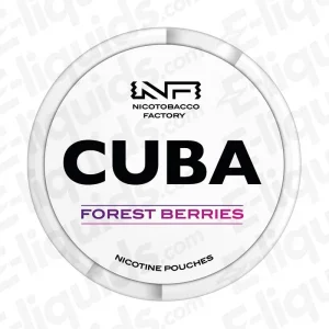 CUBA White Forest Berries Nicotine Pouches