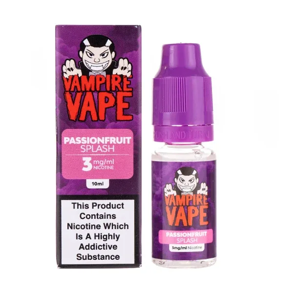 Passionfruit Splash E-liquid By Vampire Vape