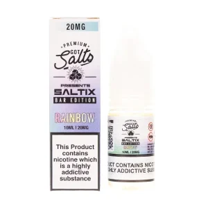 Rainbow Saltix Bar Edition Nic Salt E-Liquid by Got Salts