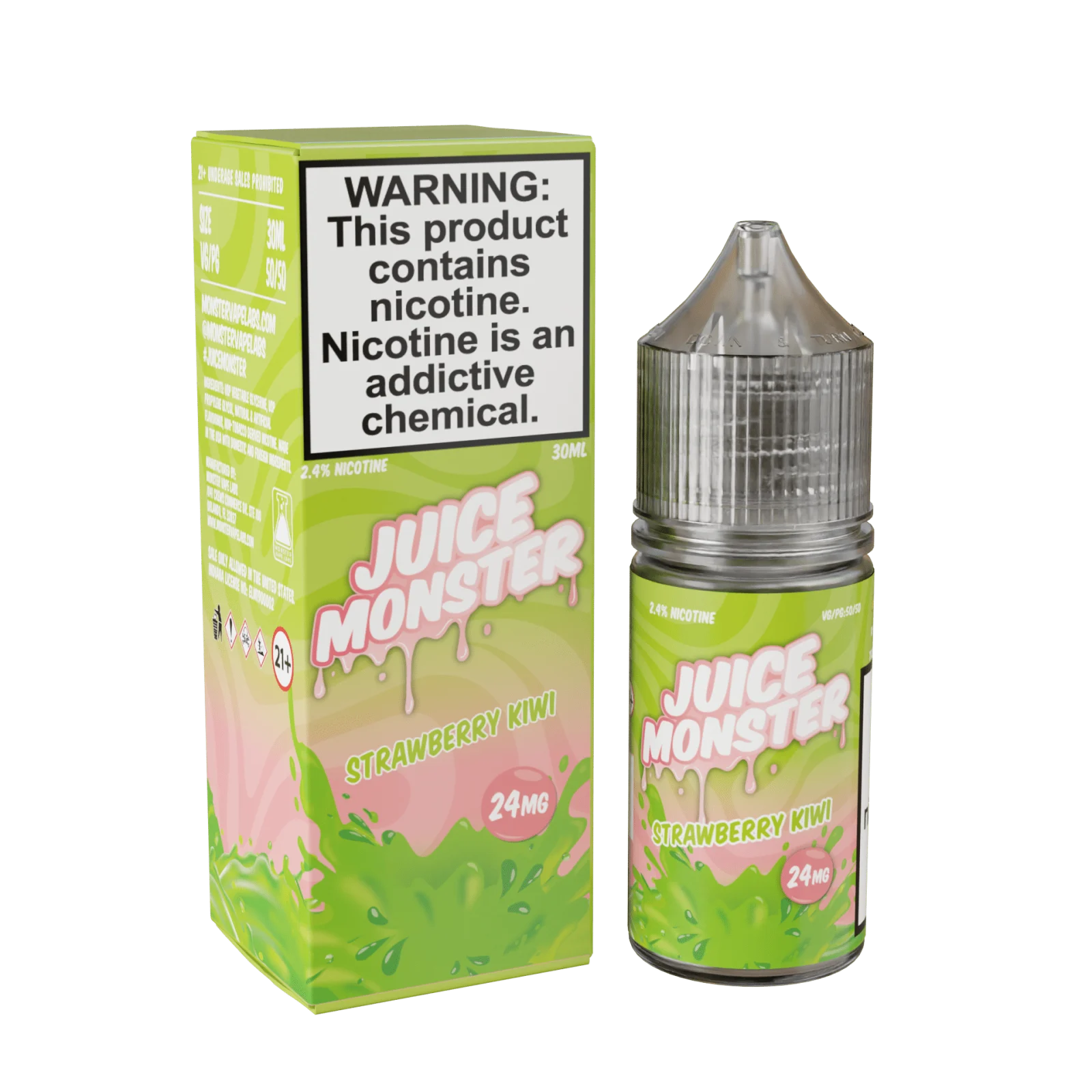 Juice Monster Salt Strawberry Kiwi eJuice
