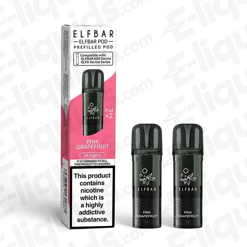 ELF BAR 600 Pink Grapefruit Prefilled Pod