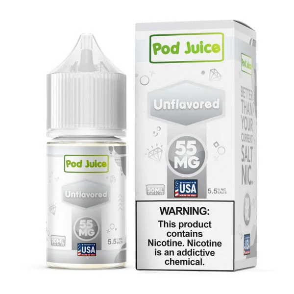Unflavored Pod Juice TFN Salts 30mL