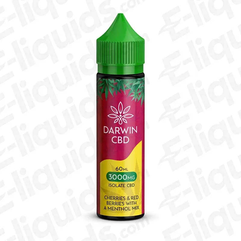 Darwin CBD 60ml Cherries Red Berries & Menthol Mix Vape Juice