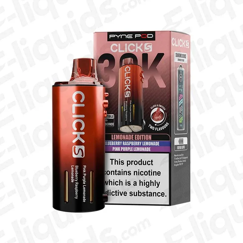 Pyne Pod Click S 30K Lemonade Edition Prefilled Pod