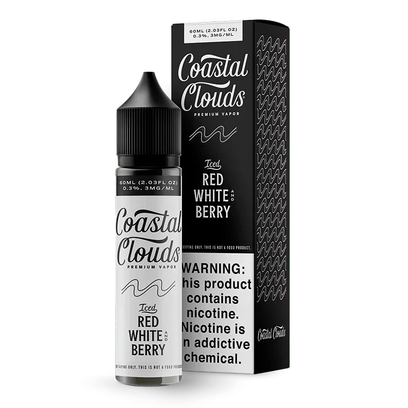 ICED Red White And Berry - Coastal Clouds - 60mL