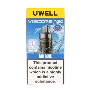 Mr Blue Viscore Neo 6K Prefilled Pod + Refill by Uwell